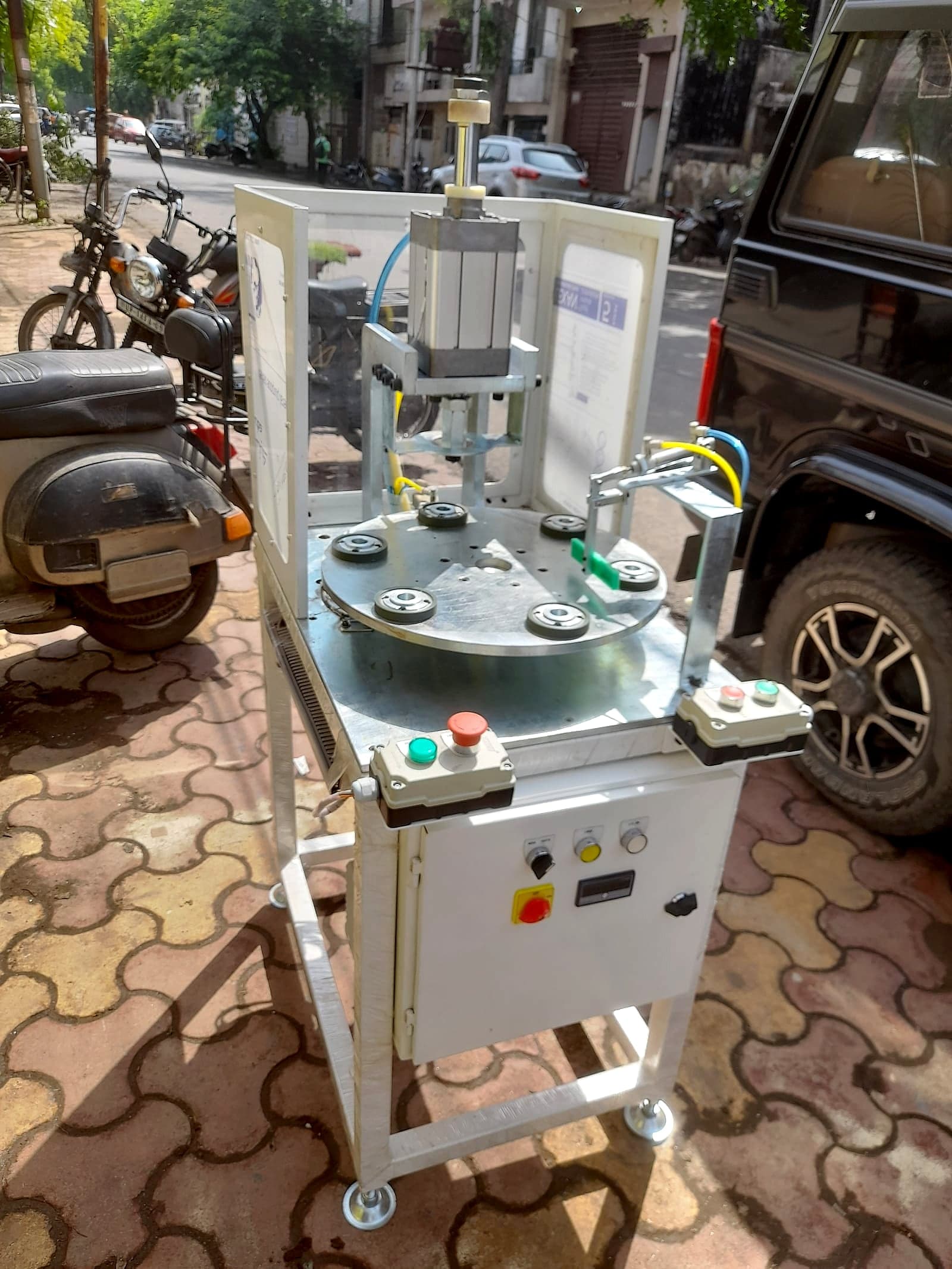 Mixer-Grinder Motor Fitting Machine